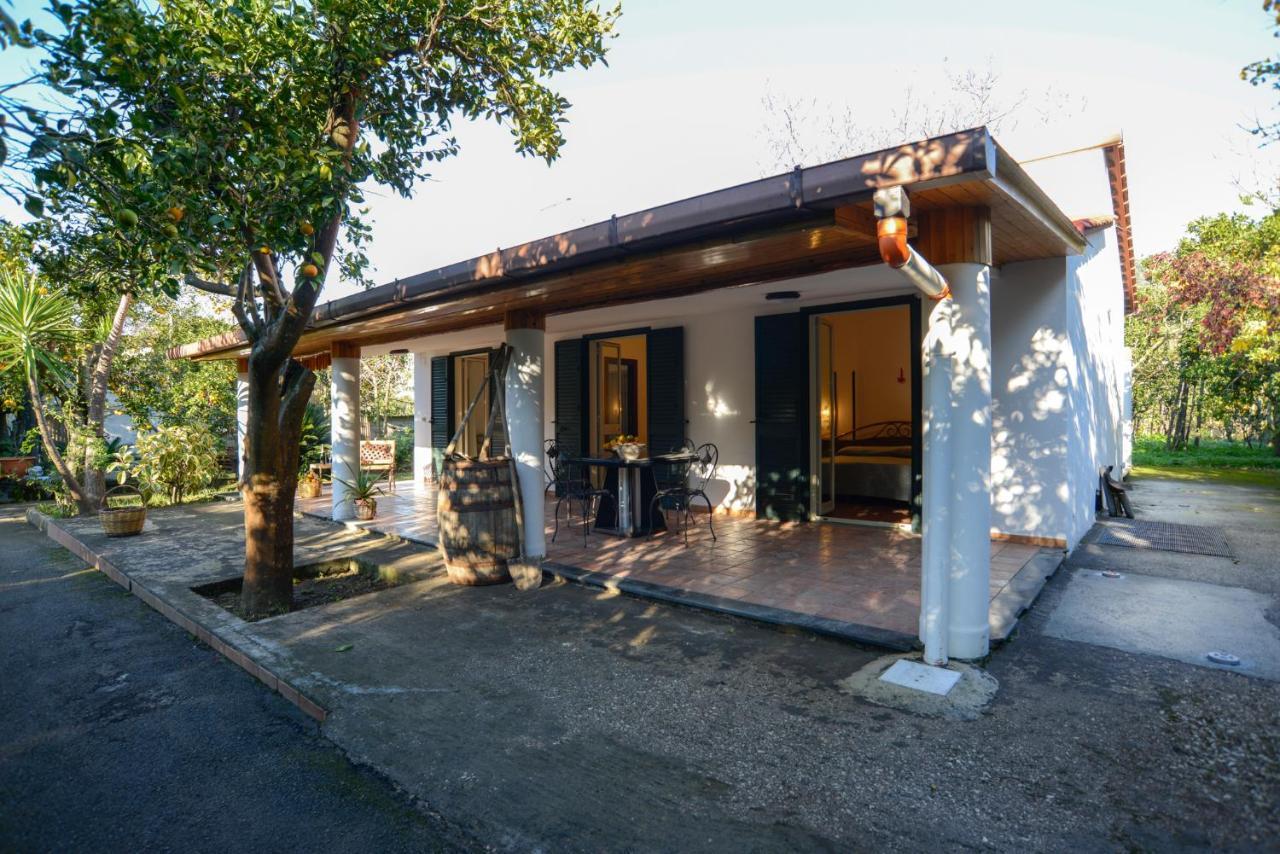 Ferienwohnung Agriturismo Piccolo Canyon Piano di Sorrento Exterior foto